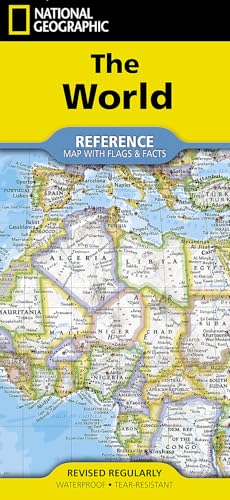 National Geographic World Map (folded with flags and facts) (National Geographic Reference Map)