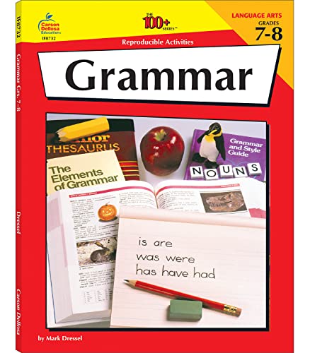 Grammar, Grades 7-8, 100 Reproducible Activities cover
