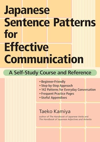 JLPT N4 preparation book: Japanese Sentence Patterns for Effective Communication by Taeko Kamiya