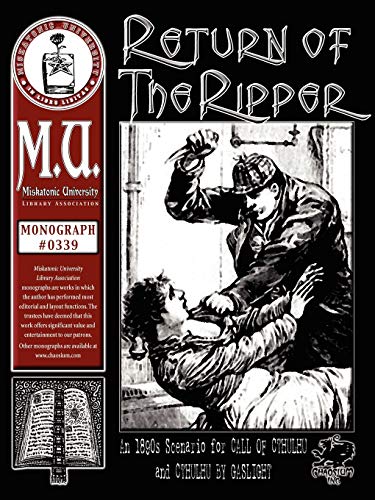 Return of the Ripper book cover