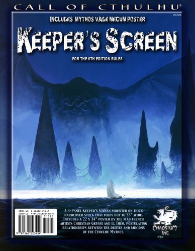 Call of Cthulhu Keeper's Screen book cover