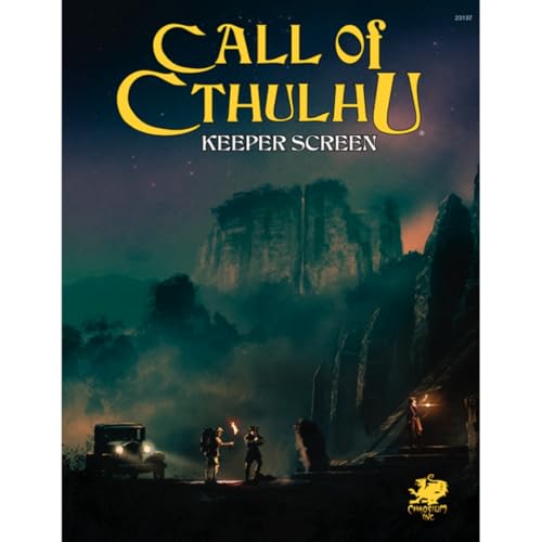 Call of Cthulhu Keeper Screen book cover
