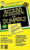 Access for Windows 95 for Dummies Quick Reference
