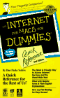 The Internet for Macs for Dummies Quick Reference