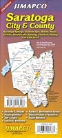 Saratoga City & County : Saratoga Springs, Ballston Spa, Wilton, Malta, Corinth, Round Lake, Galway, Charlton, Hadley, New York State : accurate, up-to-date ... ski areas (13th edition, 2000)