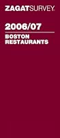 Zagat Survey Boston Restaurants 2006/07