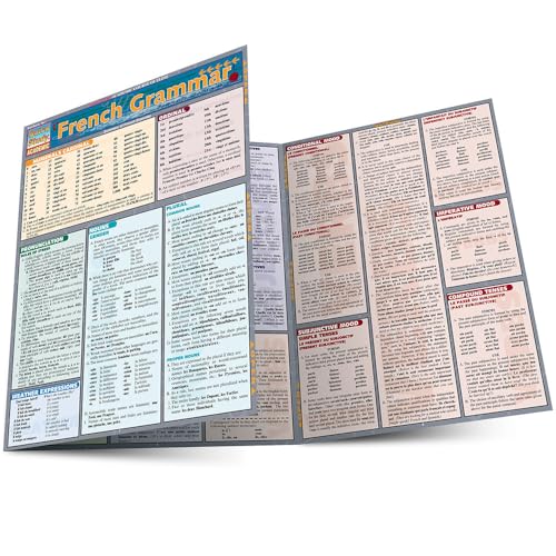 French Grammar: a QuickStudy Laminated Reference Guide