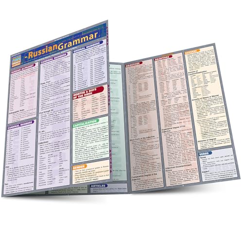 Russian Grammar QuickStudy Laminated Reference Guide (QuickStudy Academic)