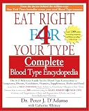 Eat Right 4 Your Type Complete Blood Type Encyclopedia The Az Reference Guide For The Blood Type Connection To Sympoms Disease Conditions Vitamins Supplements Herbs And Food