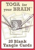 Yoga For Your Brain 20 Blank Tangle Cards