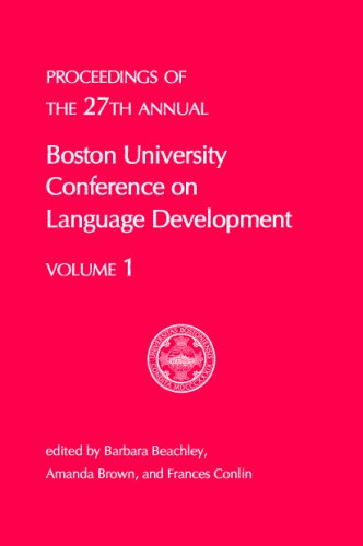 Cover of Proceedings of the 27th annual Boston University Conference on Language Development