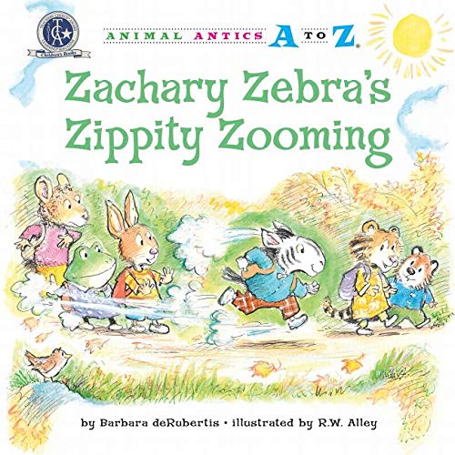Cover of Zachary Zebra's Zippity Zooming