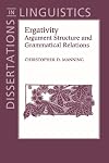 Ergativity: Argument Structure and Grammatical Relations (Center for the Study of Language and Information - Lecture Notes)
