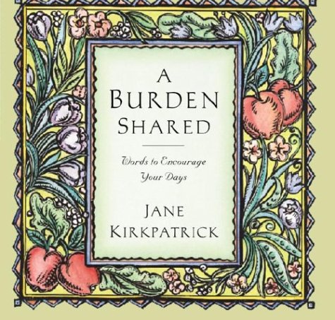 A Burden Shared book cover