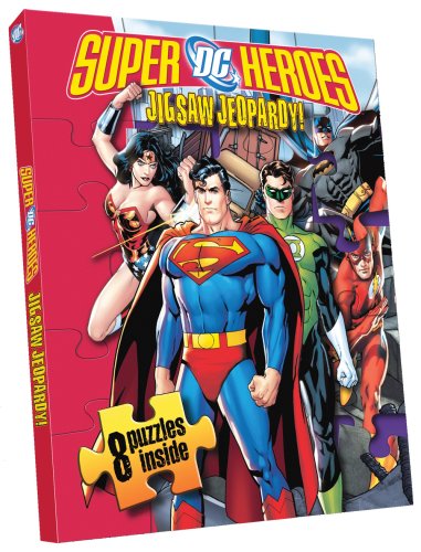 Cover of The Very Best DC Comics Movies Trivia Crossword Word Search Activity Puzzle Book