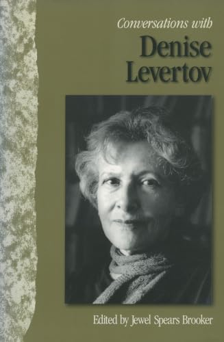 Conversations with Denise Levertov book cover
