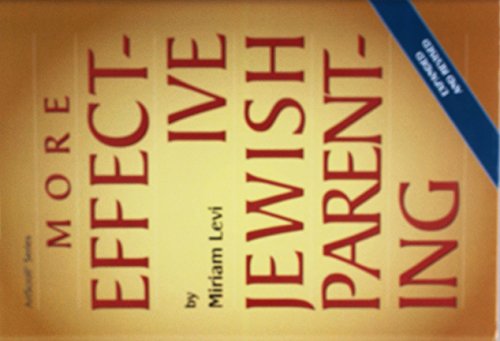 Cover of More effective Jewish parenting