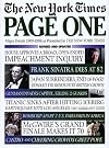 The New York Times Page One: Major Events 1900-1998 As Presented in the New York Times