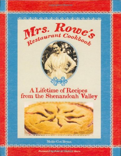 Mrs. Rowe's Restaurant Cookbook cover