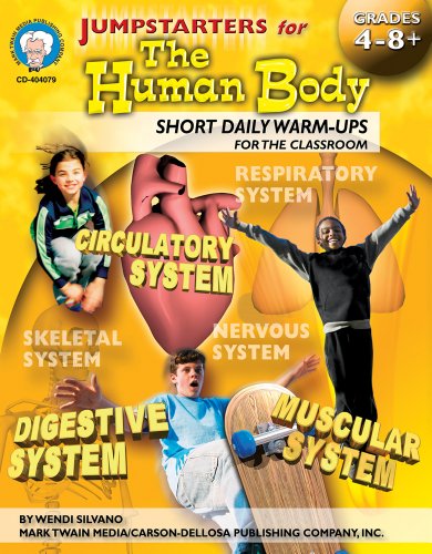 Jumpstarters for the Human Body, Grades 4 - 12 cover