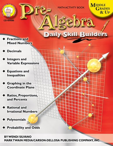 Daily Skill Builders: Pre-Algebra: Pre-Algebra book cover