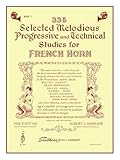 335 Selected Melodious Progressive Technical Studies for French Horn, Book 1