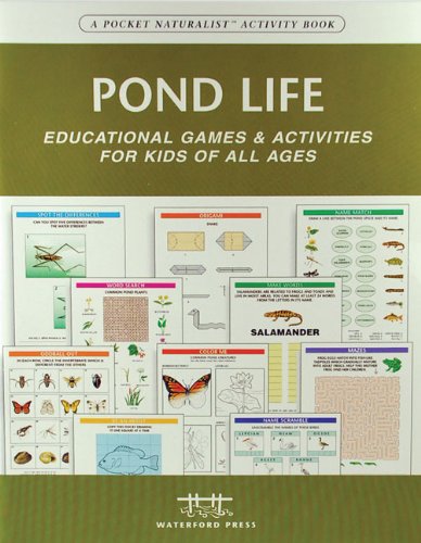Pond Life Nature Activity Book book cover