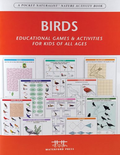 Birds Nature Activity Book cover
