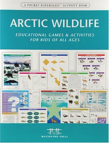Arctic Wildlife Nature Activity Book cover