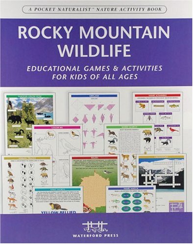 Rocky Mountain Wildlife Nature Activity Book cover