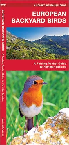European Backyard Birds: A Folding Pocket Guide to Familiar Species cover