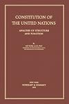 Constitution of the United Nations. Analysis of structure and function