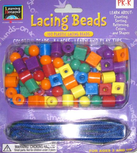 Cover of Lacing Beads with Book(s) and Other (Hands-On Learning)