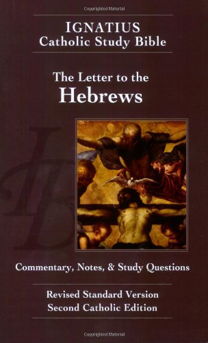 The Letter to the Hebrews book cover