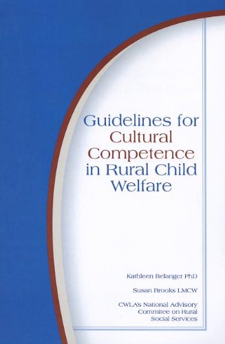 Cover of Guidelines for cultural competence in rural child welfare