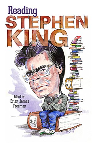 Reading Stephen King book cover