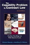The Capability Problem in Contract Law: Further Readings on Well-Known Cases