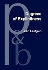 Degrees of explicitness : information structure and the packaging of Bulgarian subjects and objects