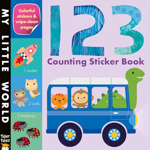 Cover of 123 Counting Sticker Book