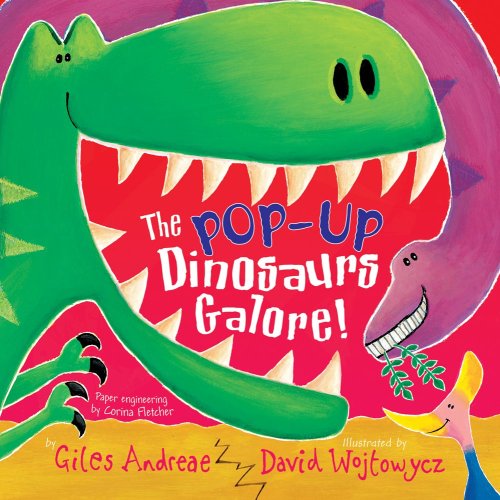 The Pop-Up Dinosaurs Galore! book cover