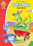 School Zone Dottodots Alphabet Workbook Ages 4 To 6 Preschool To Kindergarten Connect The Dots Letter Puzzles Abcs Alphabetical Order And More School Zone Activity Zone Workbook Series