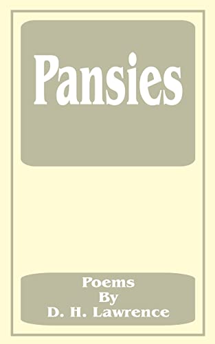 Pansies book cover