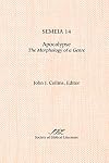 Semeia 14: Apocalypse: The Morphology of a Genre