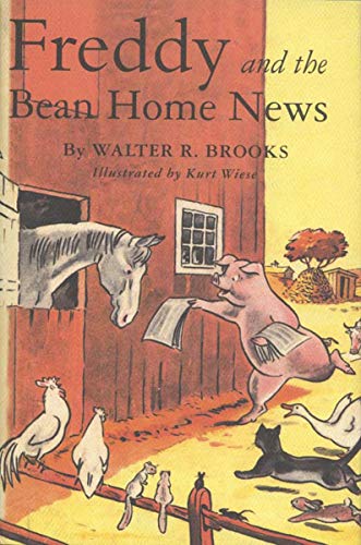 Freddy and the Bean Home News book cover