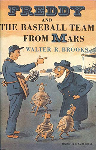 Freddy and the Baseball Team from Mars book cover
