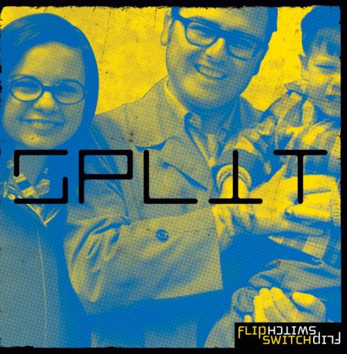 Split book cover