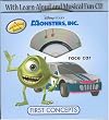 Monsters, Inc. Things That Go Pack (First Concepts)