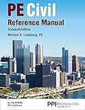 Ppi Pe Civil Reference Manual 16th Edition Hardcover Comprehensive Reference Manual For The Ncees Pe Civil Exam