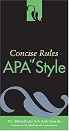 Concise Rules of APA Style: 7th Edition
