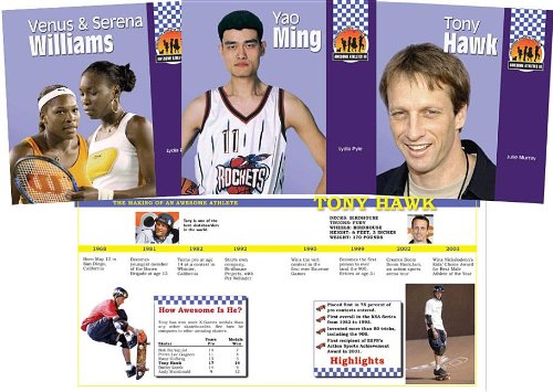 Cover of Awesome Athletes Set III